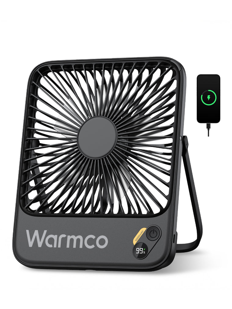 Warmco Portable Desk Fan D3 (10000mAh)