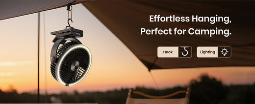 From Camping Trips to Office Desks Meet the Fan That Does It All
