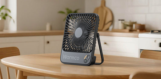 Summer essential! Warmco mini fan: function + great design.