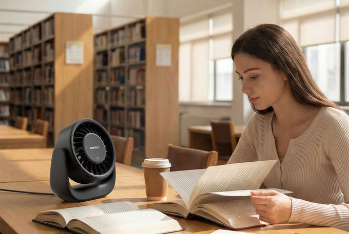 How to Choose a USB Desk Fan for a Small Workspace