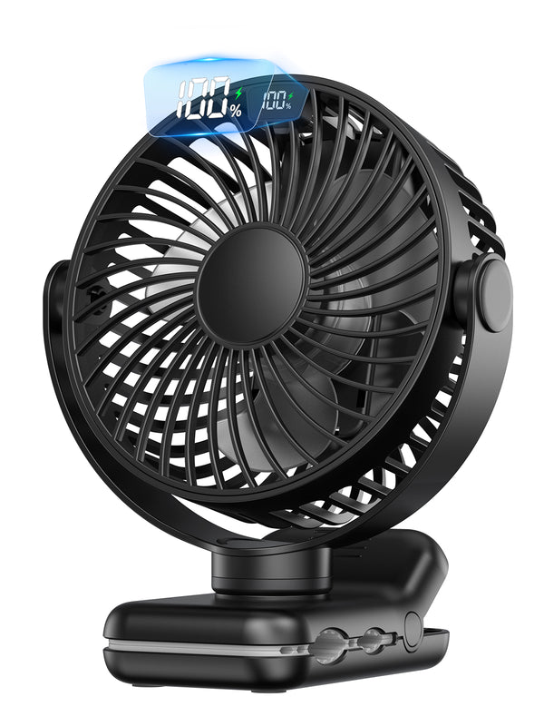 Warmco AeroPrime K60B Desk Fan (5000mAh)