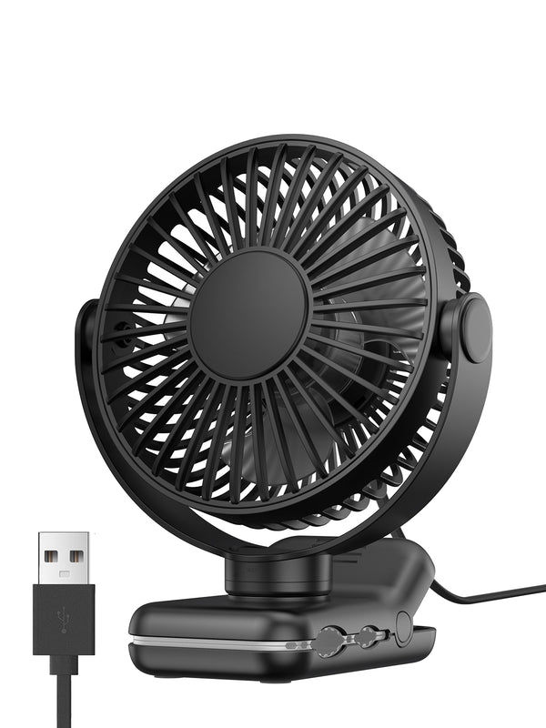 Warmco K62C USB Desk Fan (4ft Cable)