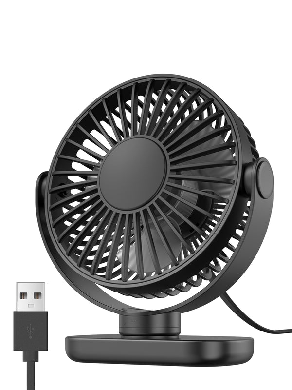 Warmco K62C USB Desk Fan (4ft Cable)