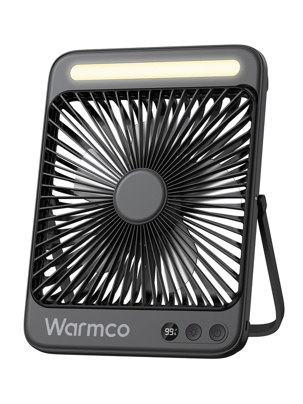 Warmco CoolPrime D4 Camping Desk Fan (20000mAh)