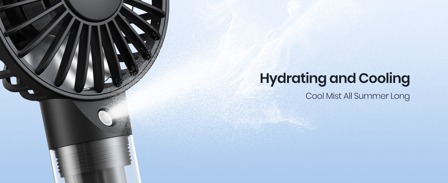 Warmco portable Mist Fans-Hydrating and Cooling-k31