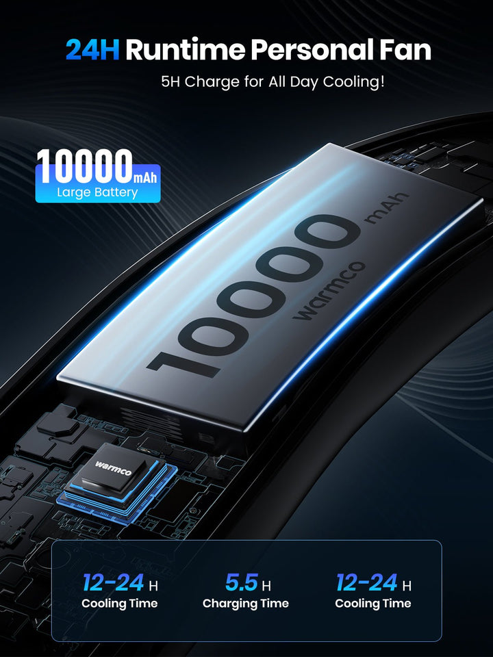 Warmco Neck Fan N5 (10000mAh) - Warmco Official Store