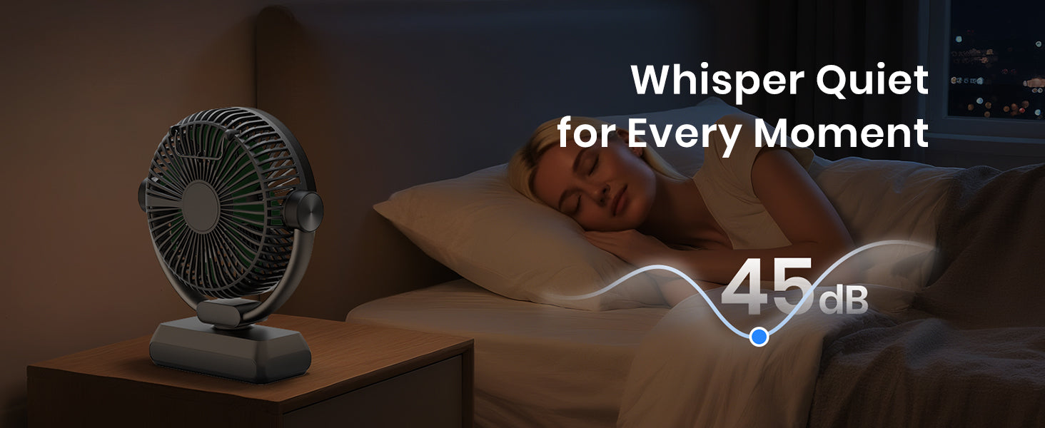 Warmco Qutdoor Camping Fan  DH3 (30000mAh) - Warmco Official Store