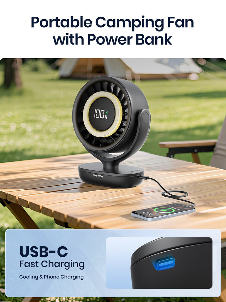 Warmco Desk Fan DN3(10000mAh) - Warmco Official Store
