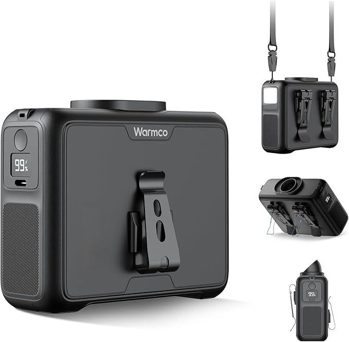 Warmco Portable​ Waist Fans Product Appearance-w2
