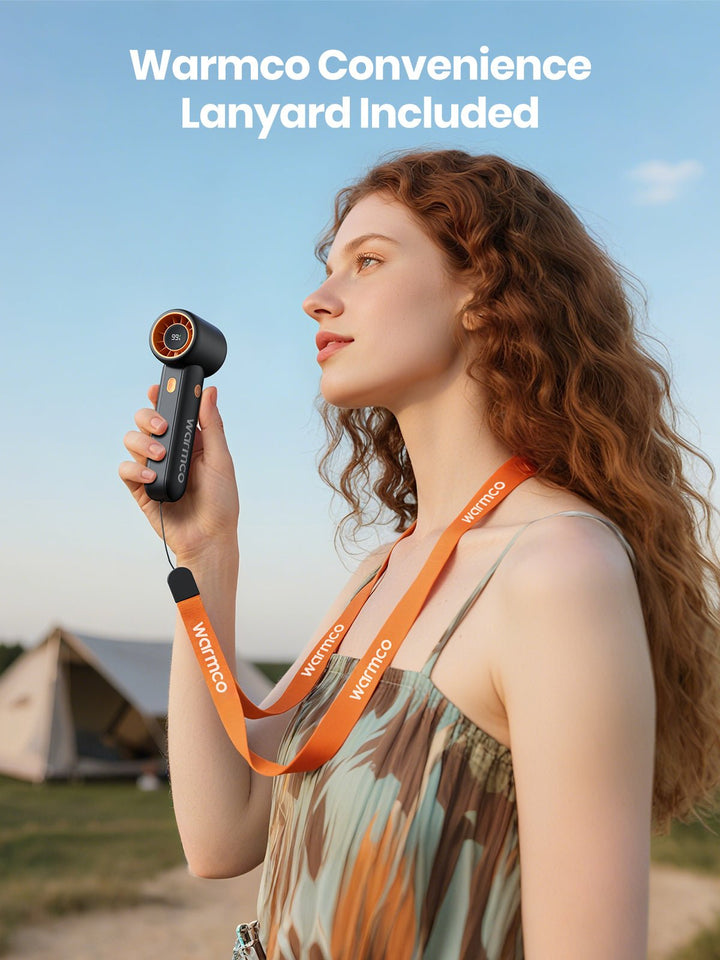 Warmco HandHeld Fan H5 (5000mAh) - Warmco Official Store
